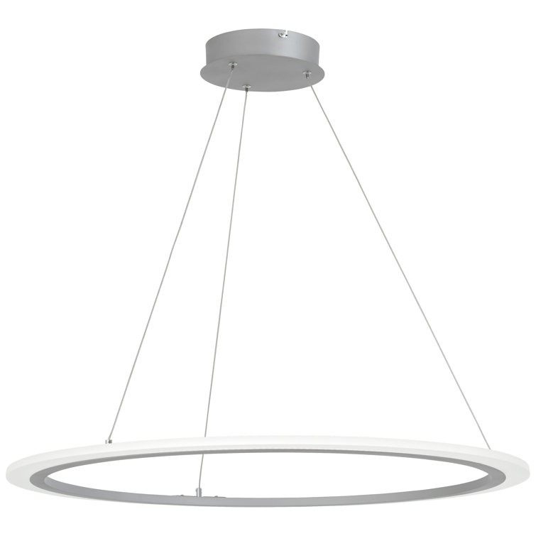Paynter Dimmable LED Wagon Wheel Chandelier