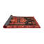 Tapis traditionnel rouge / noir-922522559