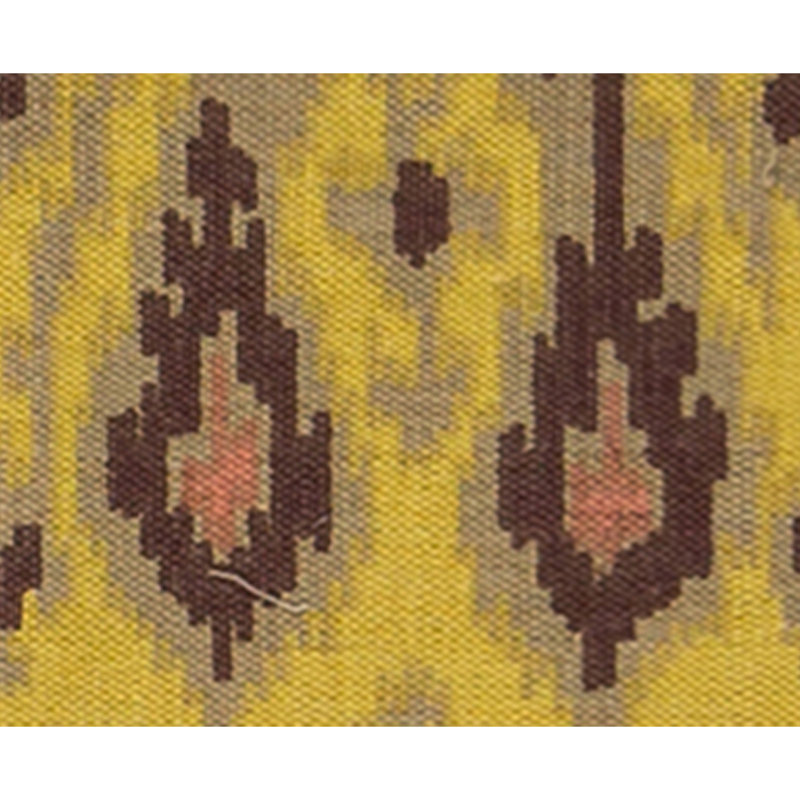 Flatweave Wool Ikat Area Rug in Multi