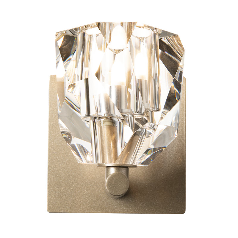 Gatsby 1 - Light Dimmable Bath Sconce, Soft Gold