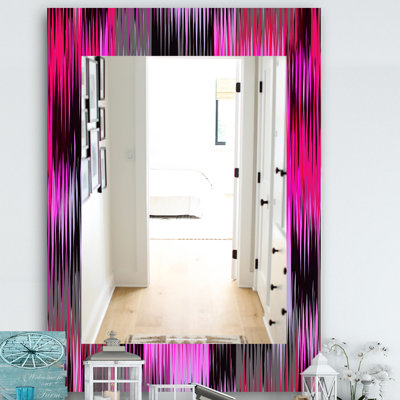 Miroir mural Ikat