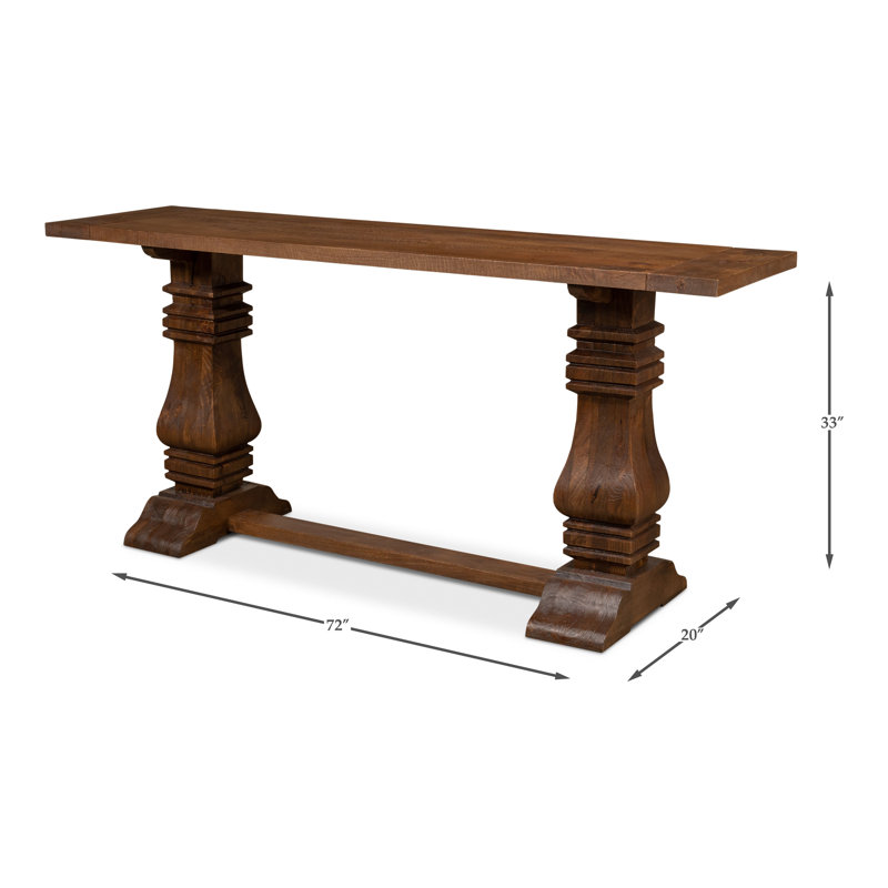 Colette 72'' W Solid Wood Console Table