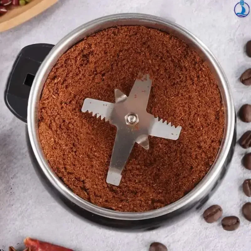 Moulin à café électrique - Moulin à épices et à noix puissant pour un usage domestique