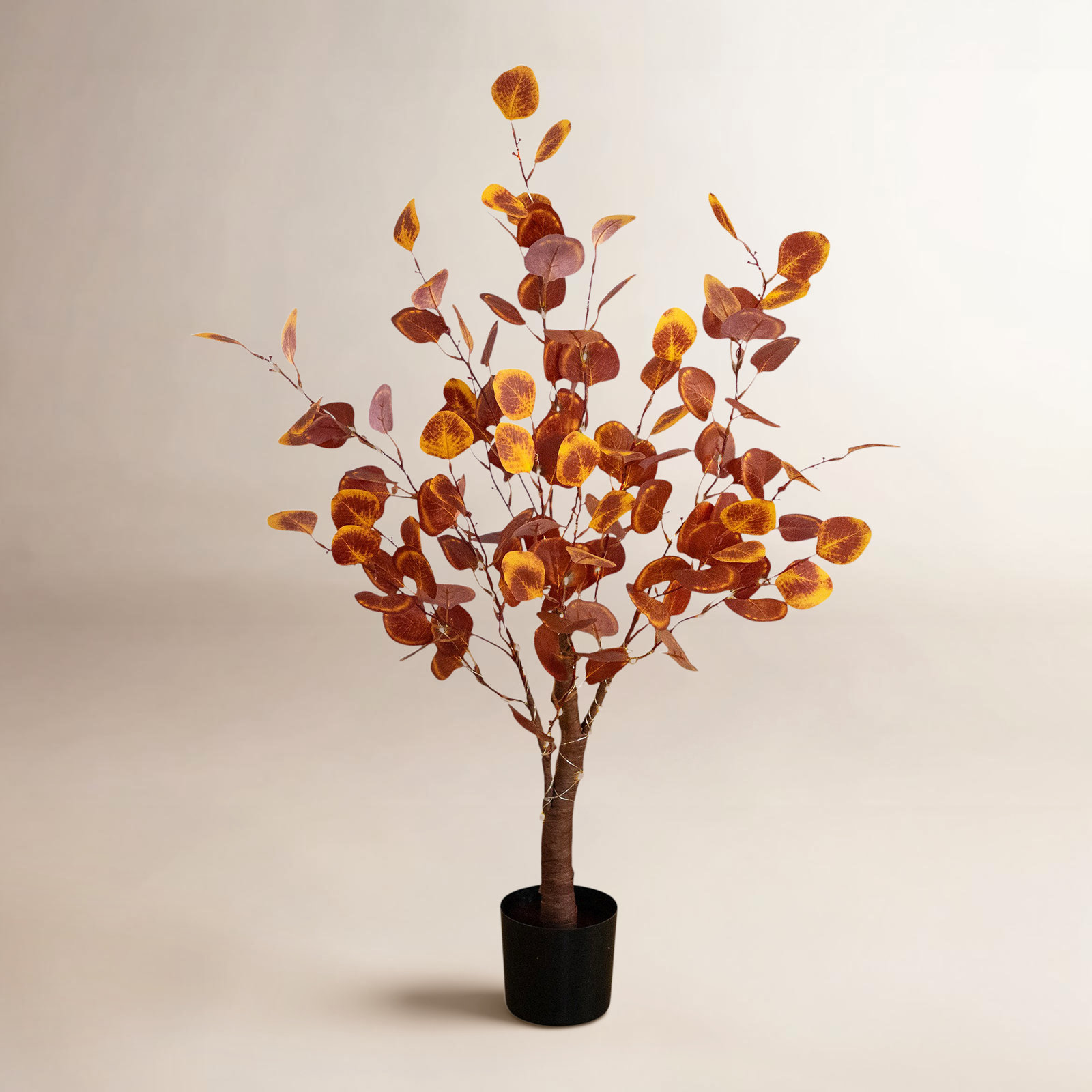 36" Pre-Lit Eucalyptus Tree in Nursery Pot