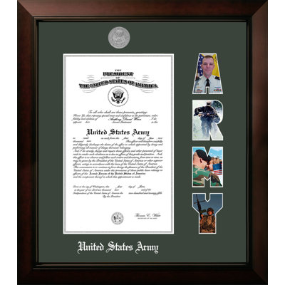 Army Certificate Legacy Picture Frame