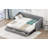 Twin XL To King Upholstered Daybed With Two Drawers-114677660