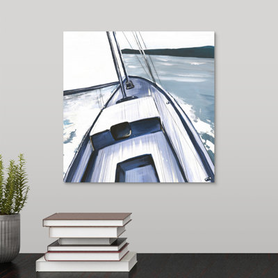 « sea faring life xvii », peinture sur toile