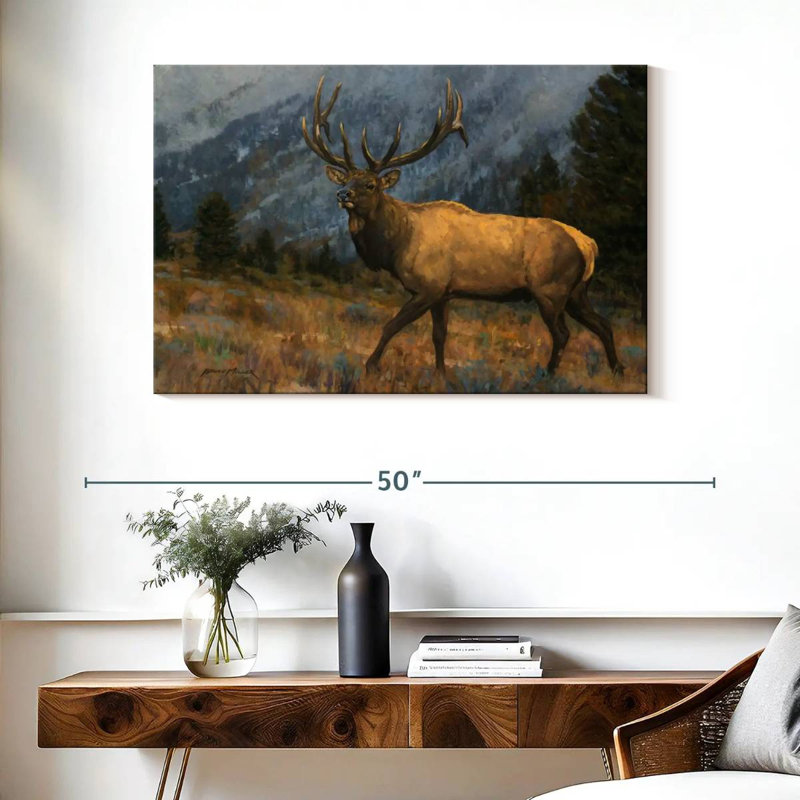 Tough Guy, 26" H x 39" W