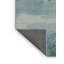 Tapis bleu soyeux et moelleux-101423509