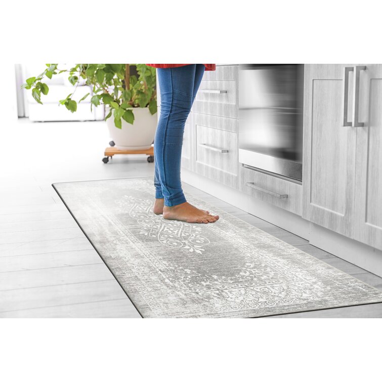 COSY HOMEER Long Kitchen Floor Mats for in Front of Sink Super Absorbent  Kitchen Rugs and Mats 24x48 Non-Skid Kitchen Mat Standing Mat