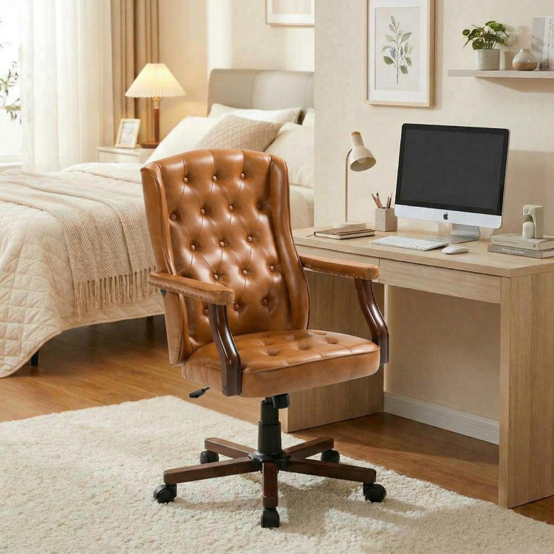 Chaise de bureau Vintage, Brown