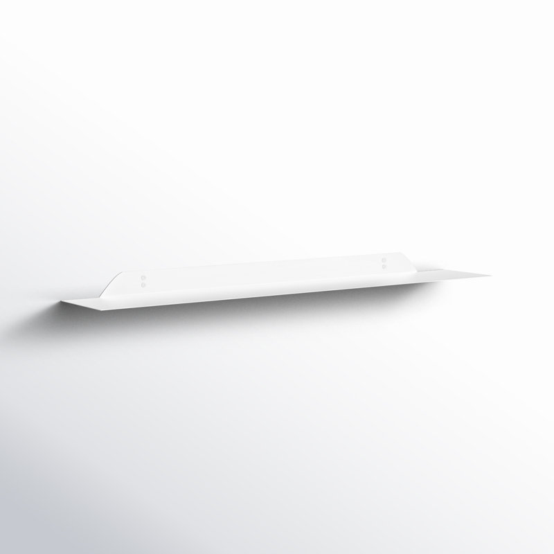 Tablette flottante Maja, Blanc, H 1,75 po x l 36 po x P 6 po
