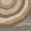 Tapis d'intérieur en jute / sisal tressé à la main brun / beige / ivoire Douros-764814141