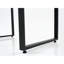 Table basse en bois massif de style rustique, 39 po, couleur noyer pour table de salon, 38,55 po X 21,51 po, salle familiale