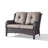 Ambarvale 53'' Wide Straight Wicker Loveseat with Cushions-276452151-276452152