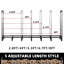 33cm W Steel Log Rack