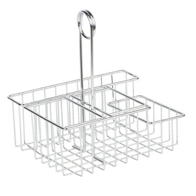 Tabletop Caddies - 4 Compartment Condiment Caddy