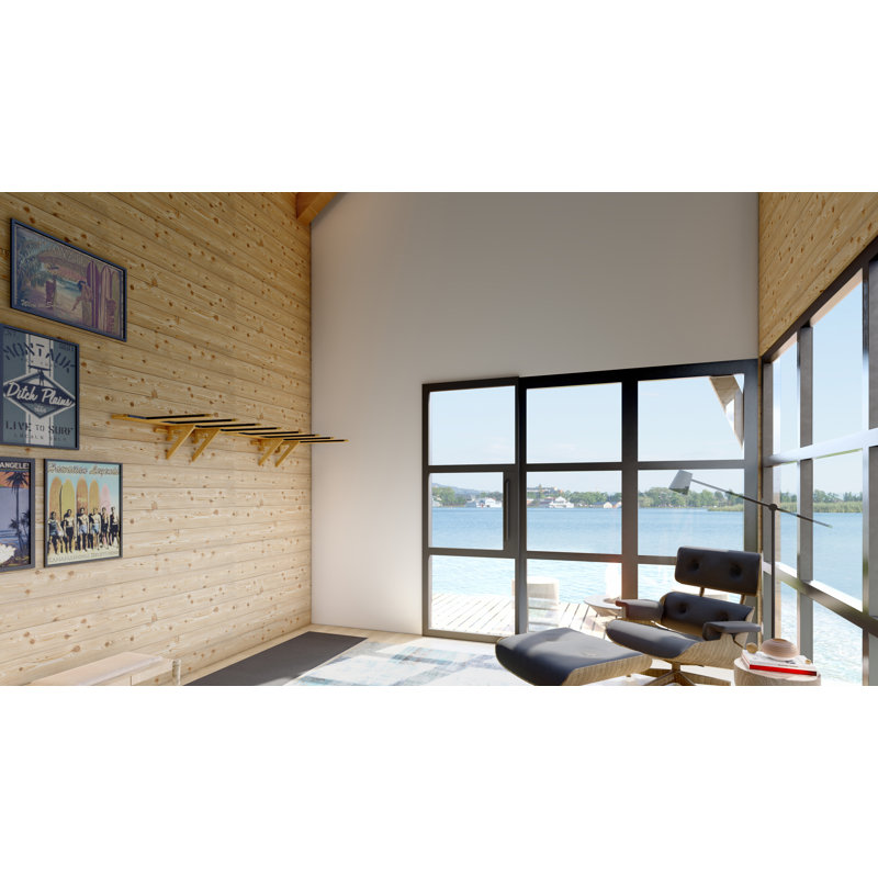 Vertical Sup Wall Rack, Bamboo
