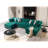 Velvet U-Shaped Sectional Symmetrical-1838548053