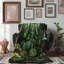 Botanical Bliss Belles - Couverture sherpa de qualité supérieure 1 pièce-97815411
