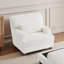 Ermia 92Cm Wide Modern Armchair with Solid Wood Legs-1379300355