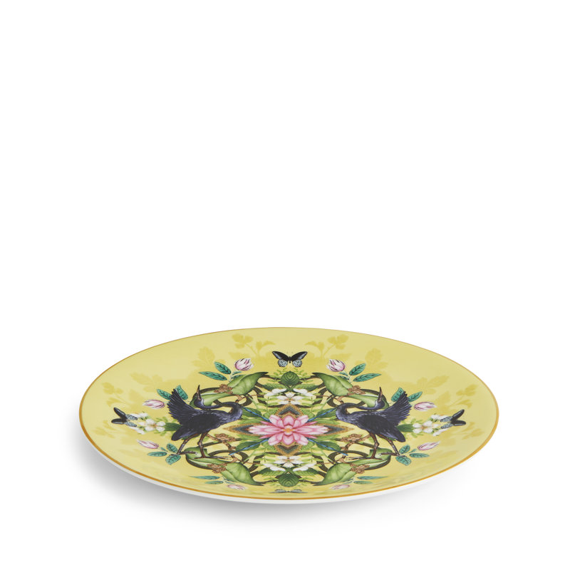 Wonderlust Waterlily 7.9in Couped Plate