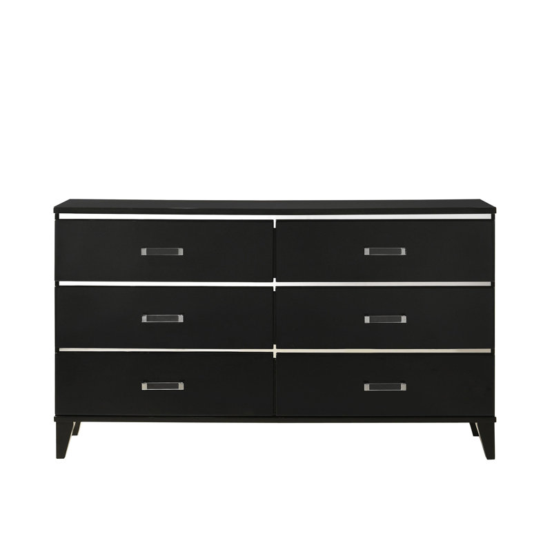 Commode double 6 tiroirs