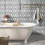 City Layer Geometric 11 in. x 12 in. Glass, Stone and Metal Blend Mosaic Wall Tile
