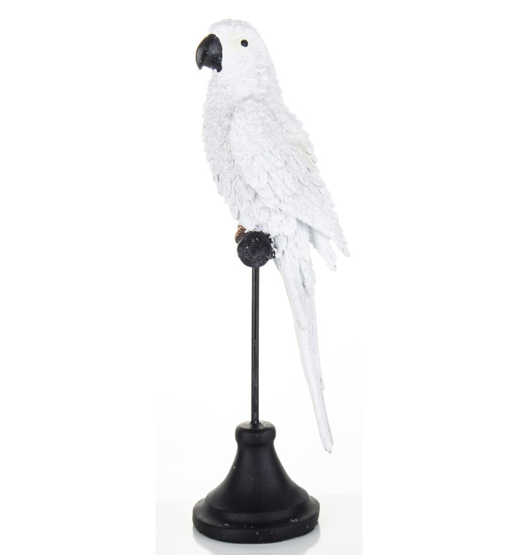 Hypatos Animals Figurines & Sculptures, 30cm H x 10cm W x 7cm D, White