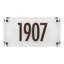 Plaque d'adresse 1 ligne Frura-102174354-102174352