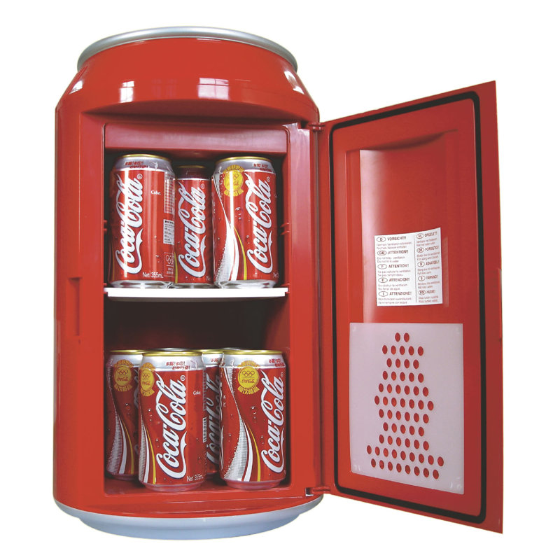 Refroidisseur à boissons Coca Cola pour 8 canettes