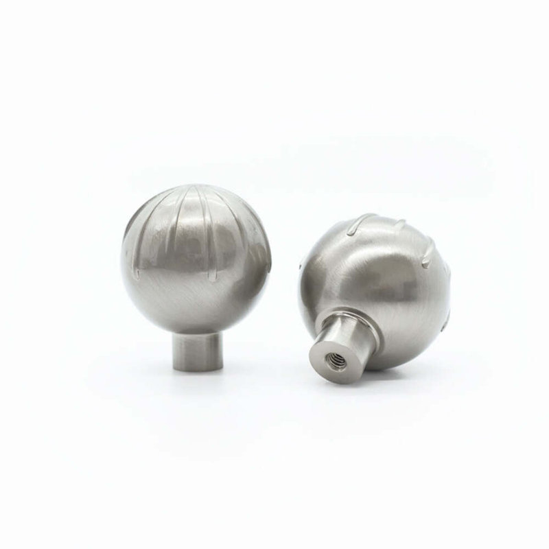Sunburst Round Knob, Satin Nickel