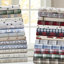 4 draps pour grand lit, motif de saut à ski gris, flanelle de coton à 100%, brossé des deux côtés pour plus de douceur-120252380