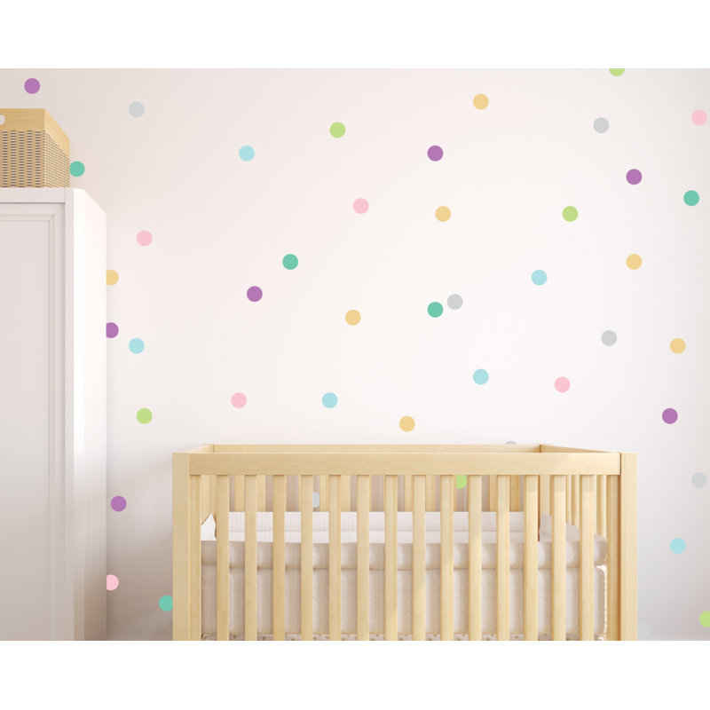 Adhésif décoratif petits pois, Cuivre métallique