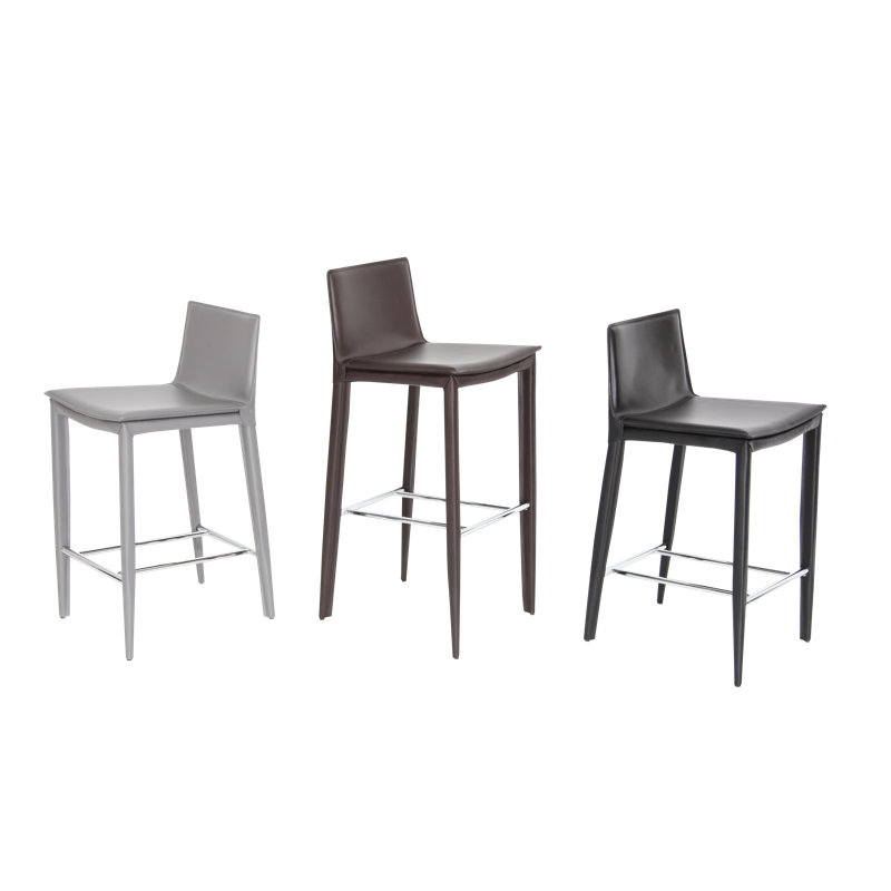 Tiffany Bar and Counter Stool, Noir, Tabouret de comptoir (siège d'une hauteur de 25 p