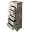 Freestanding Mother Of Pearl Jewellery Box Armoire 