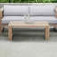Table basse d'extérieur en bois d'eucalyptus Adasai