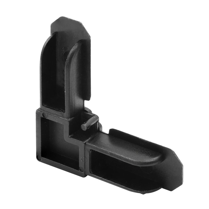 Cadre de coin Prime-Line, Noir, 3.75", 5.4"