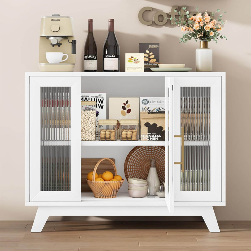 Buffet 15,7 po Lynford, Blanc
