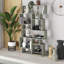 Sandra Bookcase | Asymmetric Freestanding Bookcase with 10 Compartments-102304667