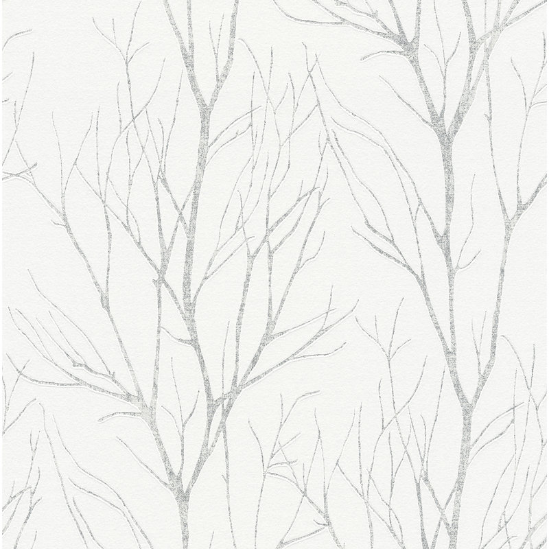 Moriz 33' L x 21" W Wallpaper Roll, Ivory