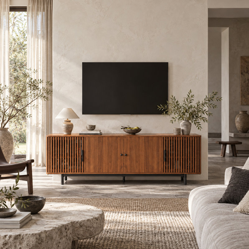 Meuble télé 78 po Mid-Century