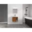 Space-Efficient Wall-Mounted Bathroom Vanity with Premium Features