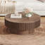 Table basse ronde avec rangement-722450981