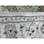 Tapis de couloir 2 pi 6 po x 18 pi 3 po Nain fin ivoire avec soie C40C4A29321546D2B3C74ADDBF1EA609