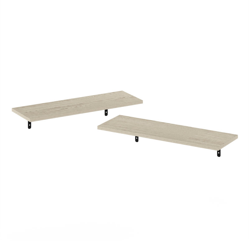 Authement Floating Shelf, Pine Oak, 0.59" H x 18.9" W x 7.8" D