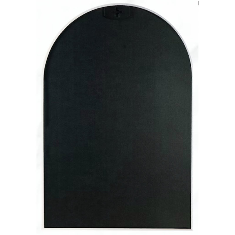 Miroir de salle de bain arqué 20X30 pouces doré - cadre en alliage d'aluminium