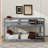 Twin-Size Stacked Floor Bunk Bed Equipped With Ladder-1925855933