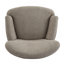 Fauteuil club rembourré Gerald Boucle