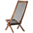 Alvord Acacia Foldable Outdoor Adirondack Chair